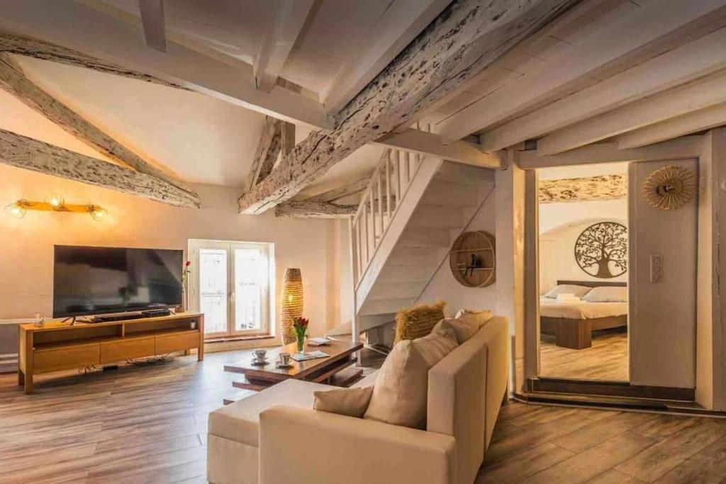 Appartement Cocooning, Climatise, Au Coeur D'Agen Ngoại thất bức ảnh
