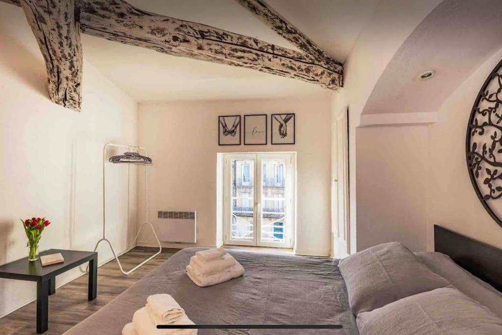Appartement Cocooning, Climatise, Au Coeur D'Agen Ngoại thất bức ảnh