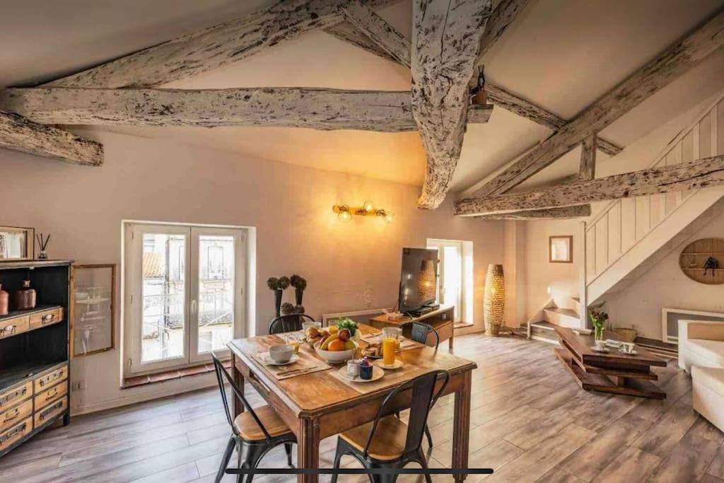 Appartement Cocooning, Climatise, Au Coeur D'Agen Ngoại thất bức ảnh
